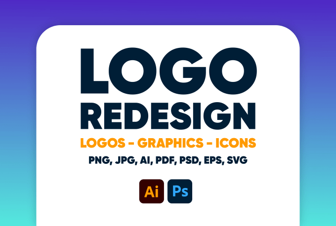 Bestseller - redesign logo, edit, redraw, design, revamp, modify, convert file or graphic