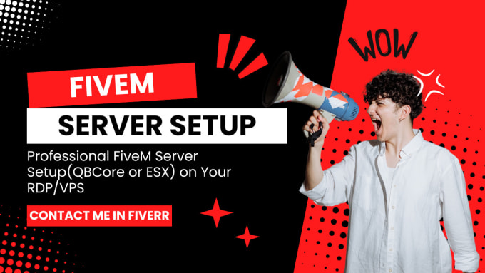 Gig Preview - Setup your fivem server to your vps or rdp