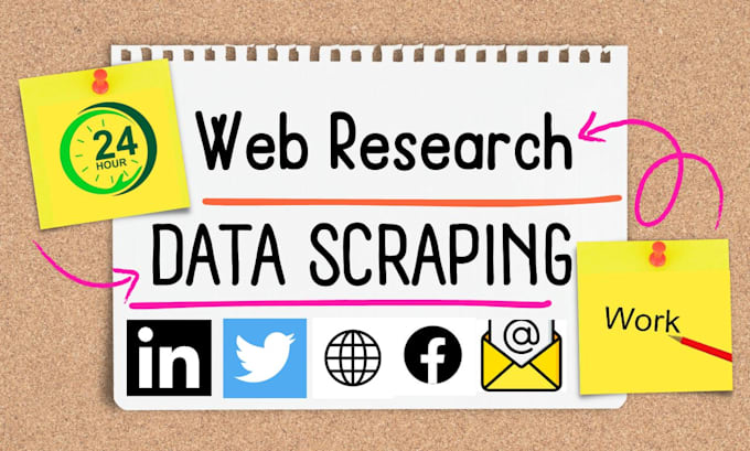 Gig Preview - Web research, data scraping, internet research, cold email, excel