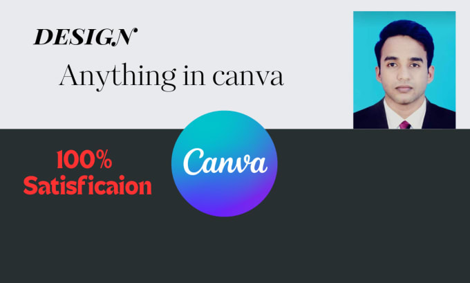 Gig Preview - Create unique design using canva