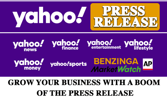 Gig Preview - Do yahoo finance press release writing and distribution within 24h