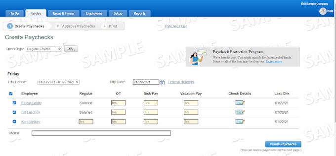 Gig Preview - Manage your church payroll