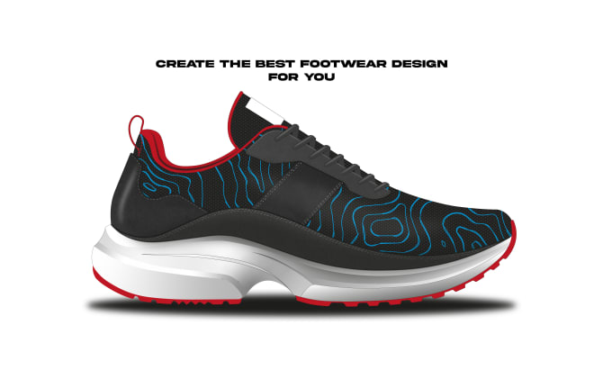 Gig Preview - Make footwear, sneaker, running shoe, sandal design