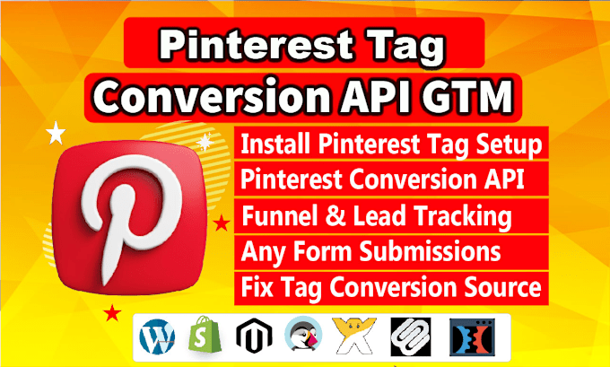 Gig Preview - Setup pinterest tag conversion API with google tag manager