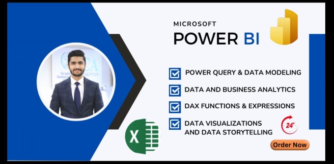 Gig Preview - Create power bi dashboard and data visualization