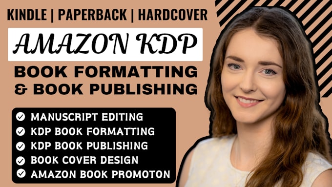 Gig Preview - Do ebook ghostwriting ebook formatting promotion for amazon kdp book publishing