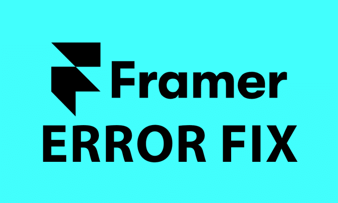 Gig Preview - Fix bugs errors in framer website