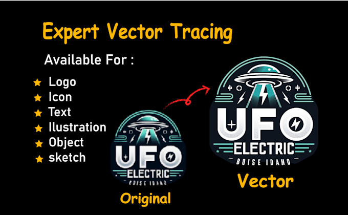 Gig Preview - Do vector trace or recreate any logo or image quickly