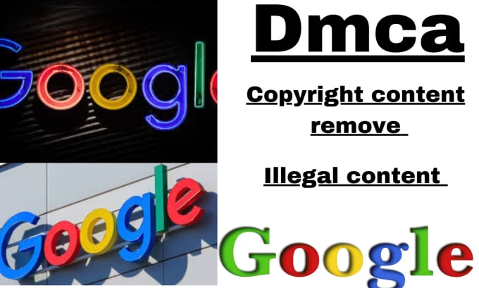 Gig Preview - Send dmca notice to google and bing for search removals