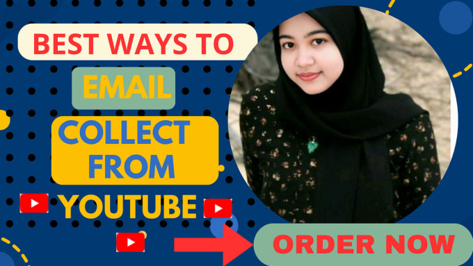 Gig Preview - Collect email leads from youtube influencers