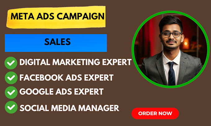 Gig Preview - Skyrocket your sales and reach your target audience with meta ads campaign