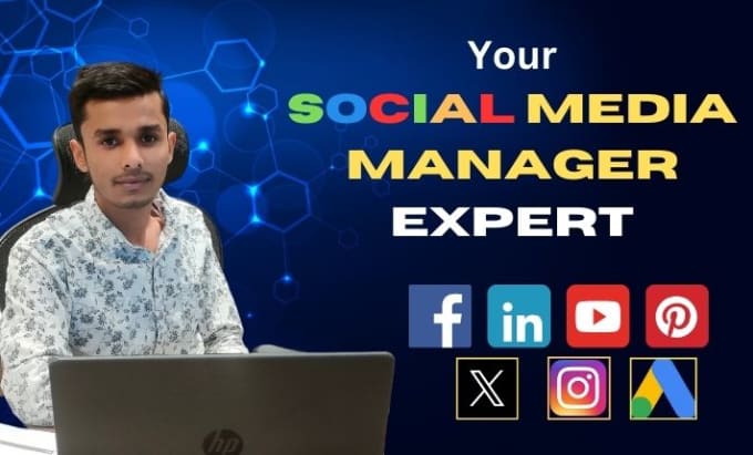 Gig Preview - Be your social media manager