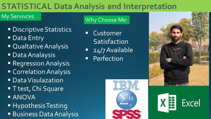 Gig Preview - Do data entry analysis interpretations on spss, excel