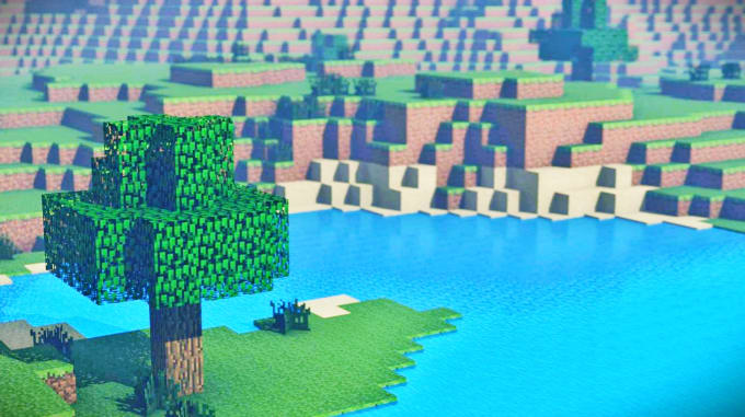 Gig Preview - Making 3d minecraft animation using a blender