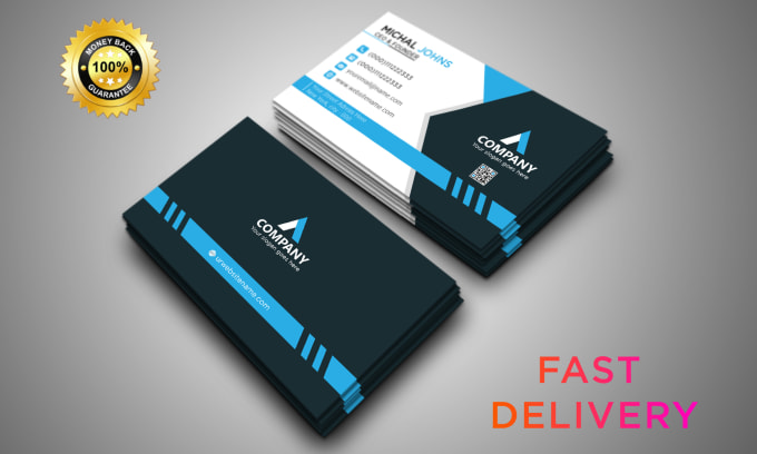 Gig Preview - Create professional luxury business card design