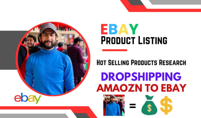 Gig Preview - Do UK,US amazon to ebay dropshipping top listing and product research