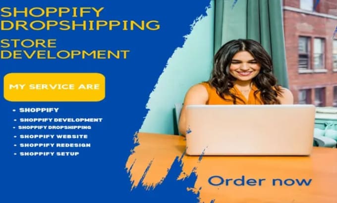 Gig Preview - Build a passive income to shopify dropshipping store