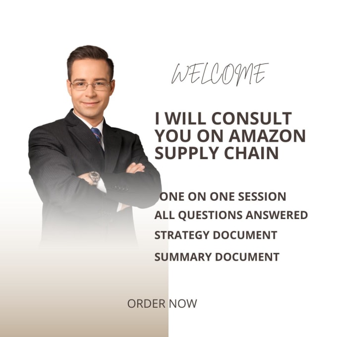 Gig Preview - Consult you on supply chain management and logistics