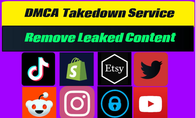 Bestseller - send dmca takedown report instagram,reddit,facebook,google, tiktok,ebay,etsy etc