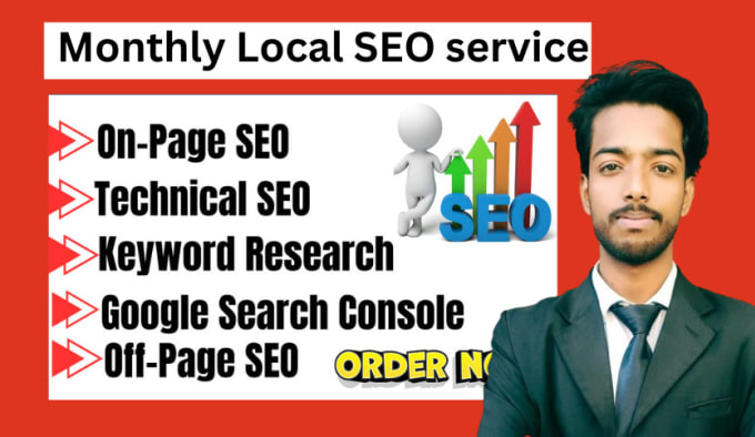 Gig Preview - Provide local SEO service for wordpress, squarespace and wix website