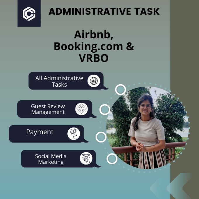 Gig Preview - Do administrative tasks for short term rent like airbnb, bookingcom