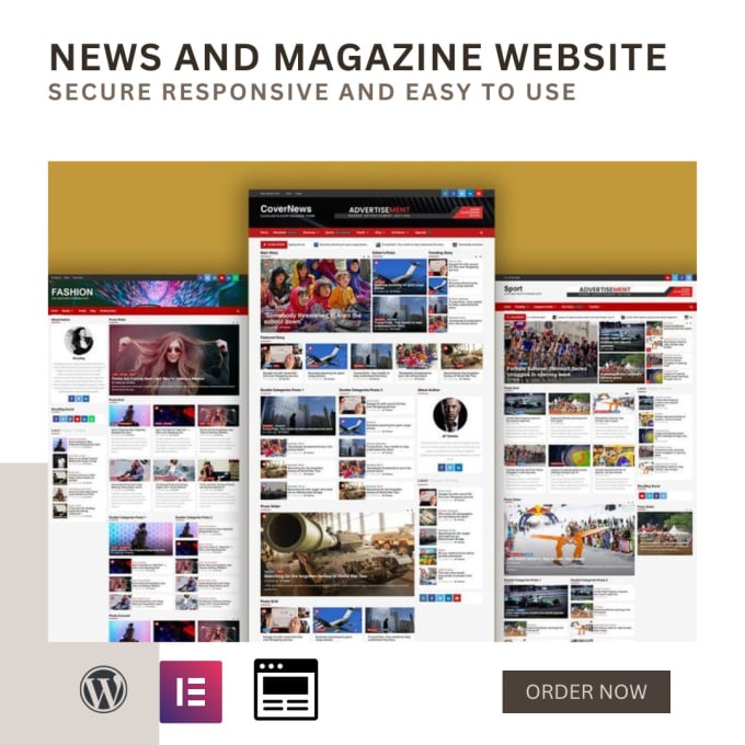 Bestseller - build a news, blog, or magazine website