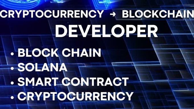 Gig Preview - Create cryptocurrency, smart contract, solana token, blockchain, solana