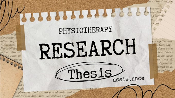 Gig Preview - Provide physiotherapy research assistance