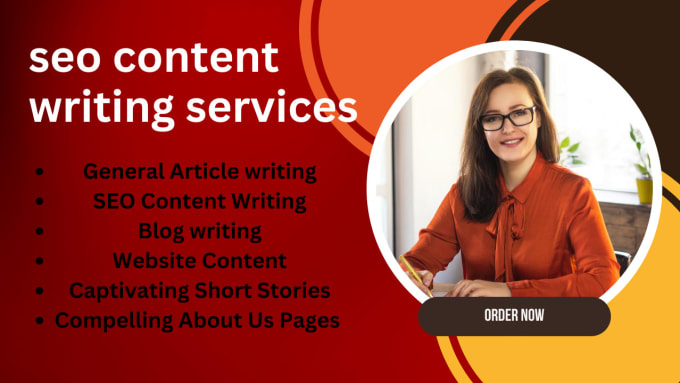 Gig Preview - Provide SEO content writing, article writing, and blog writing