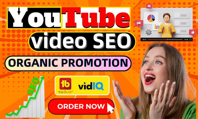 Gig Preview - Be your youtube video SEO expert for organic promotion