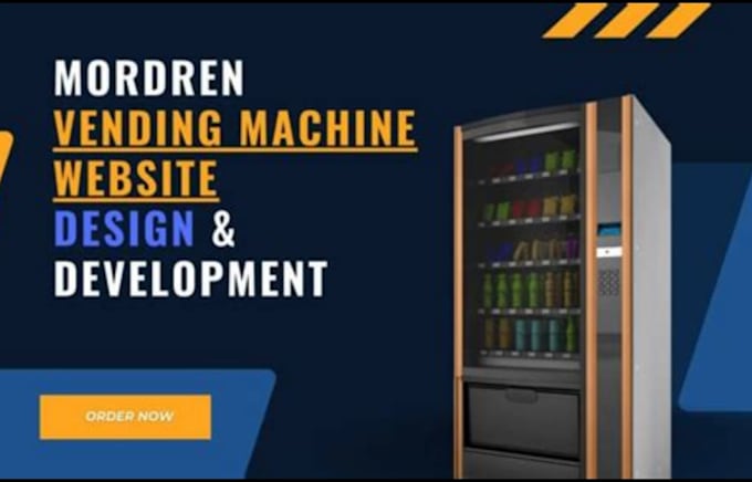 Gig Preview - Design vending machine website for vending machine business