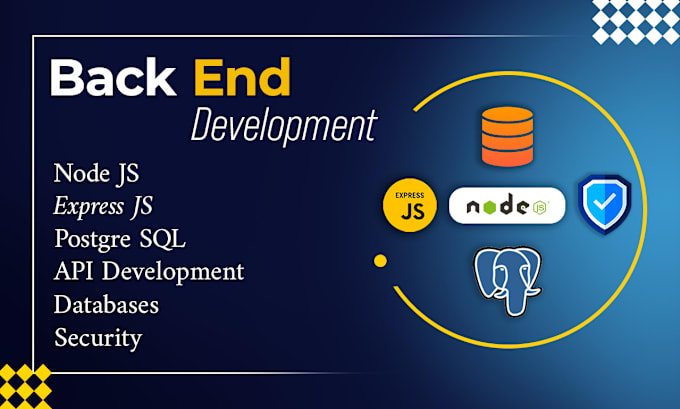 Gig Preview - Do backend  with nodejs, expressjs, rest apis postgres sql databases