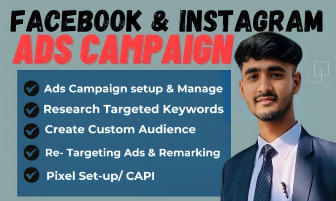 Gig Preview - Run facebook ads and instagram ads campaign