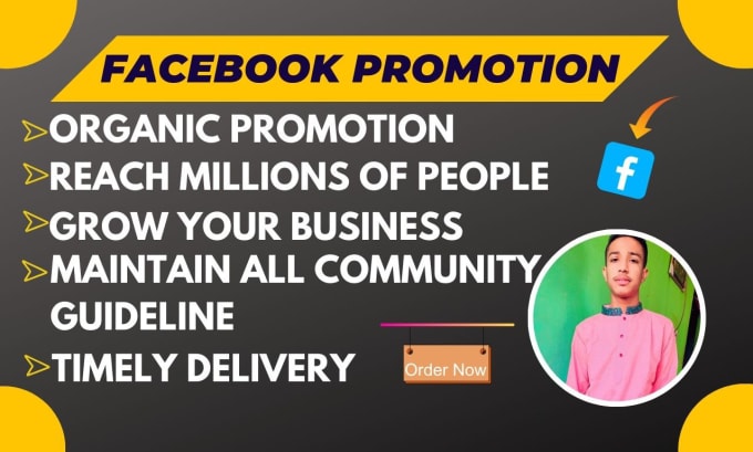 Gig Preview - Promote your product globally by facebook promotion