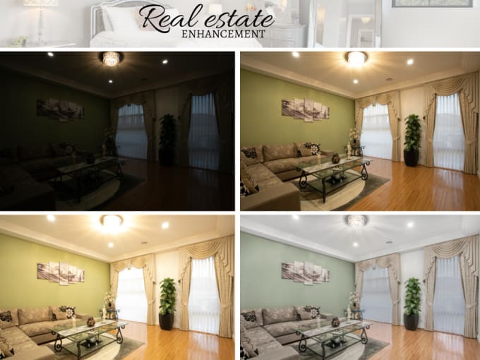 Gig Preview - Do premium real estate photo editing services