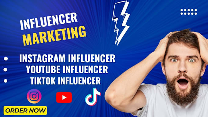 Gig Preview - Find the best instagram, youtube, and tiktok influencer email lists