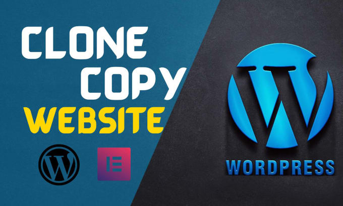 Gig Preview - Copy, clone, redesign or duplicate any website to wordpress by elementor pro