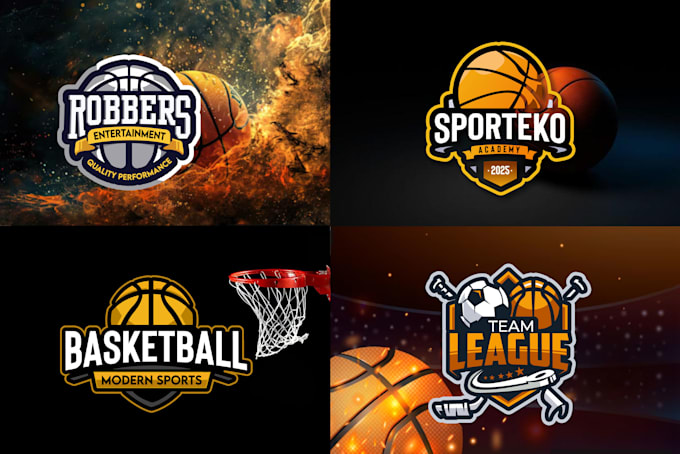 Gig Preview - Design enduring fantasy football basketball soccer golf baseball tournament logo