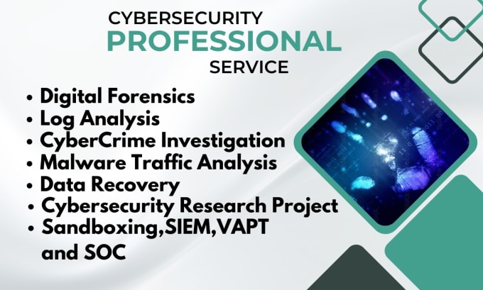 Gig Preview - Do digital forensics, log analysis and cybercrime  investigation