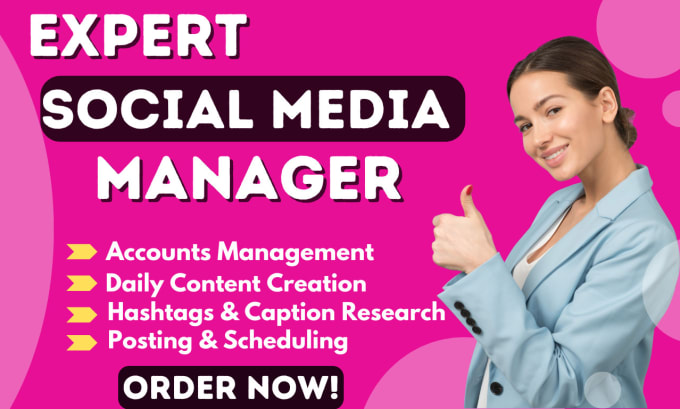 Bestseller - be your professional social media marketing manager and content creator