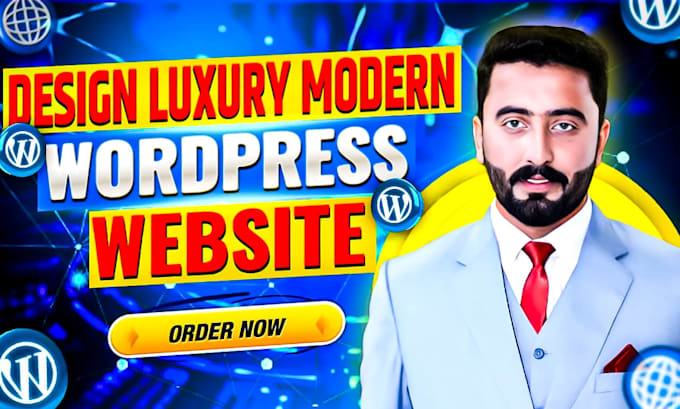 Gig Preview - Build a premium, luxury and modern wordpress website for you