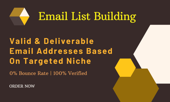 Bestseller - make a valid targeted email list for the business campaign