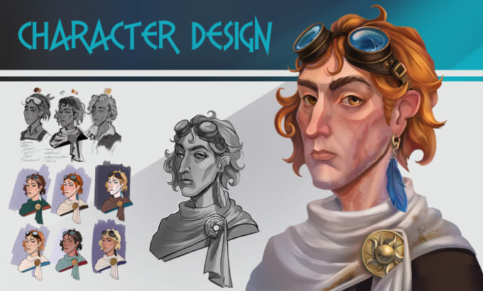 Gig Preview - Design your oc or any character for game, comic, cartoon