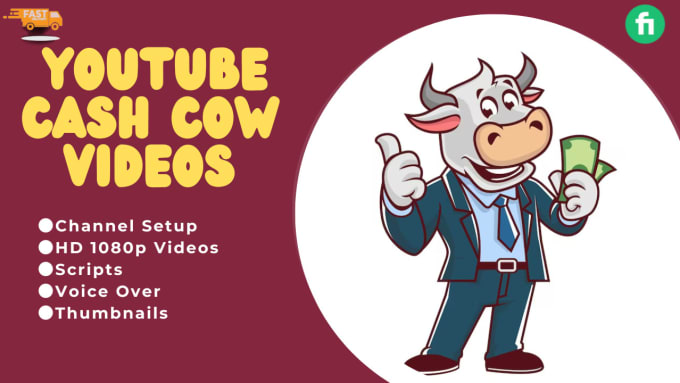 Gig Preview - Create automated top 10 videos or faceless cash cow youtube video editing