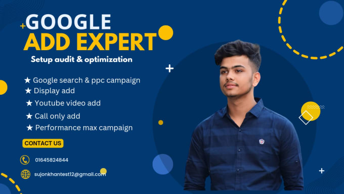 Gig Preview - Setup and manage google ads adwords PPC campaign