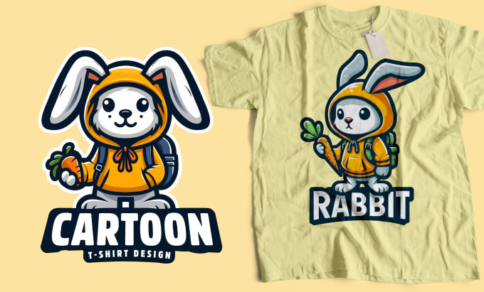 Gig Preview - Design mascot vintage cartoon t shirt design