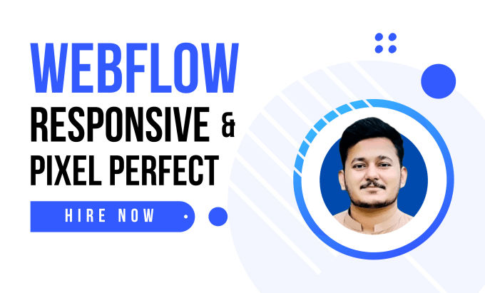 Gig Preview - Design, redesign or fix webflow website design, figma to webflow, webflow expert