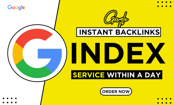 Gig Preview - Index your all backlinks on google within a day