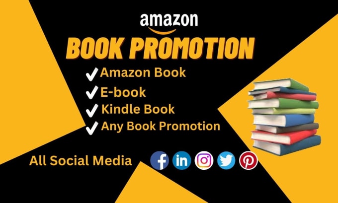 Gig Preview - Amazon book promotion, ebook, and kindle book marketing