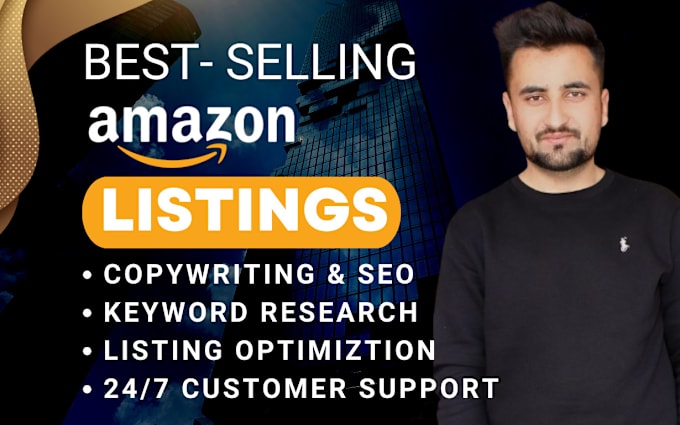 Gig Preview - Write amazon listing product descriptions title bullet points